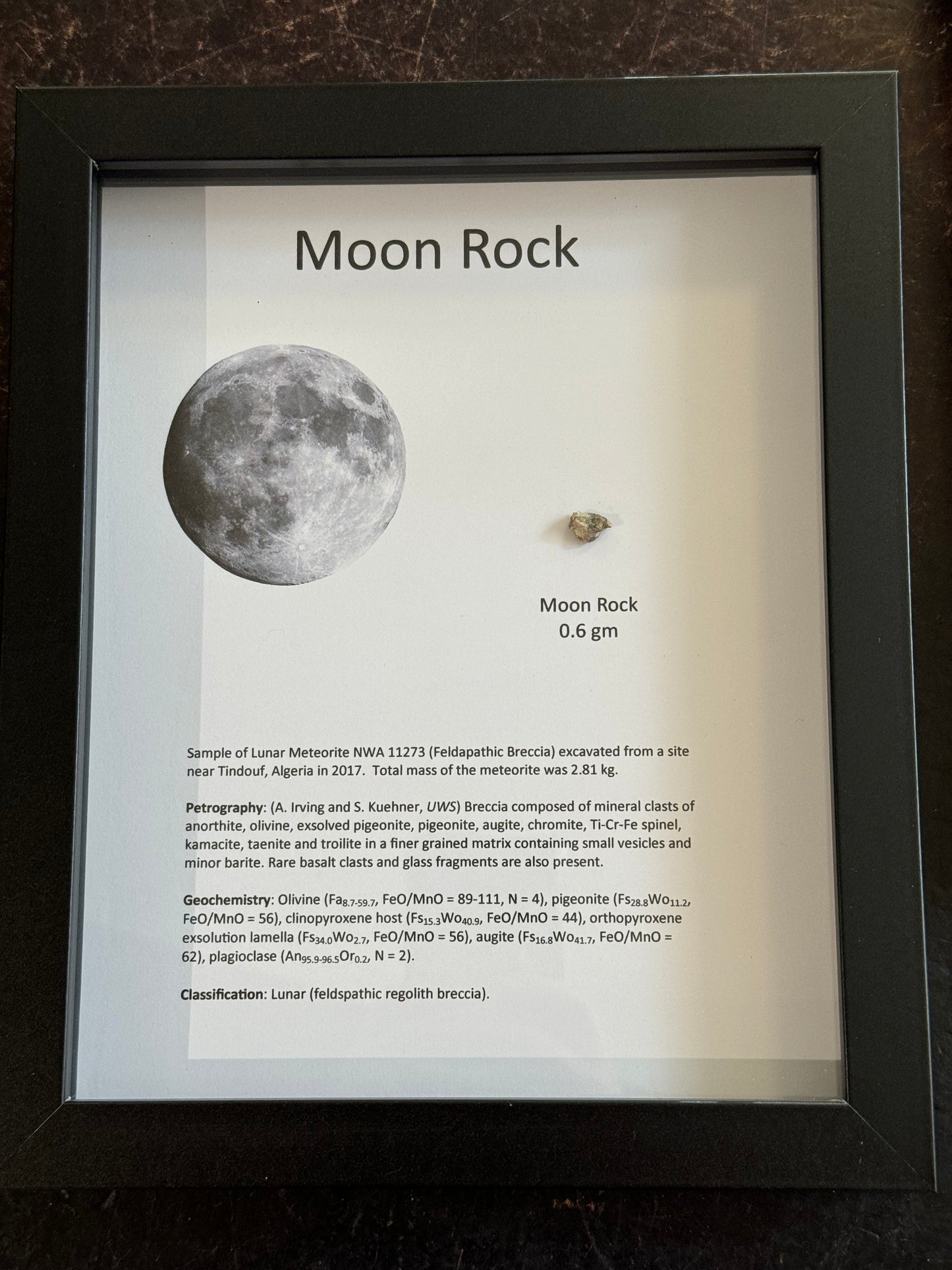 Moon rock