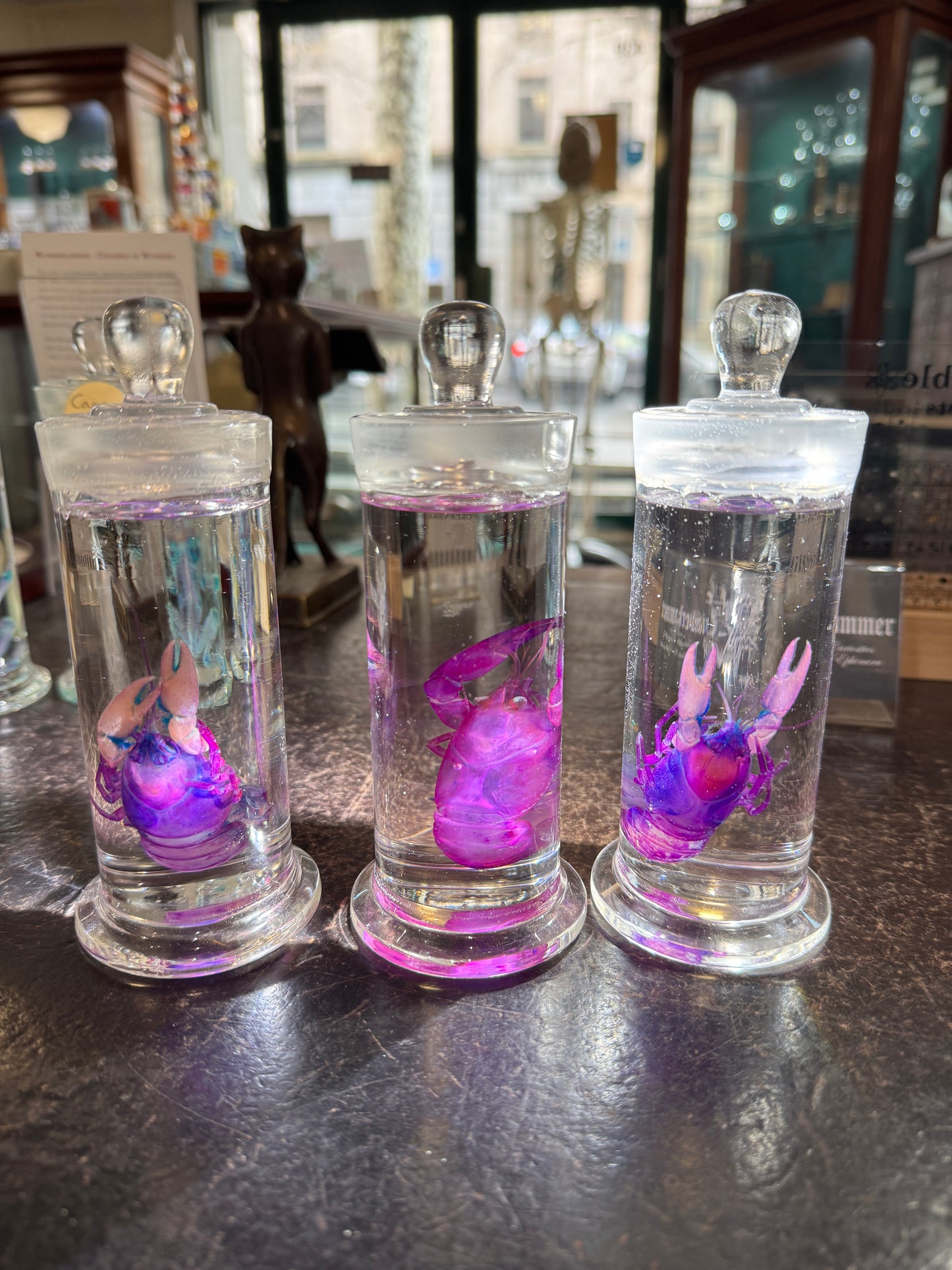 Diaphonised Yabbies in jar