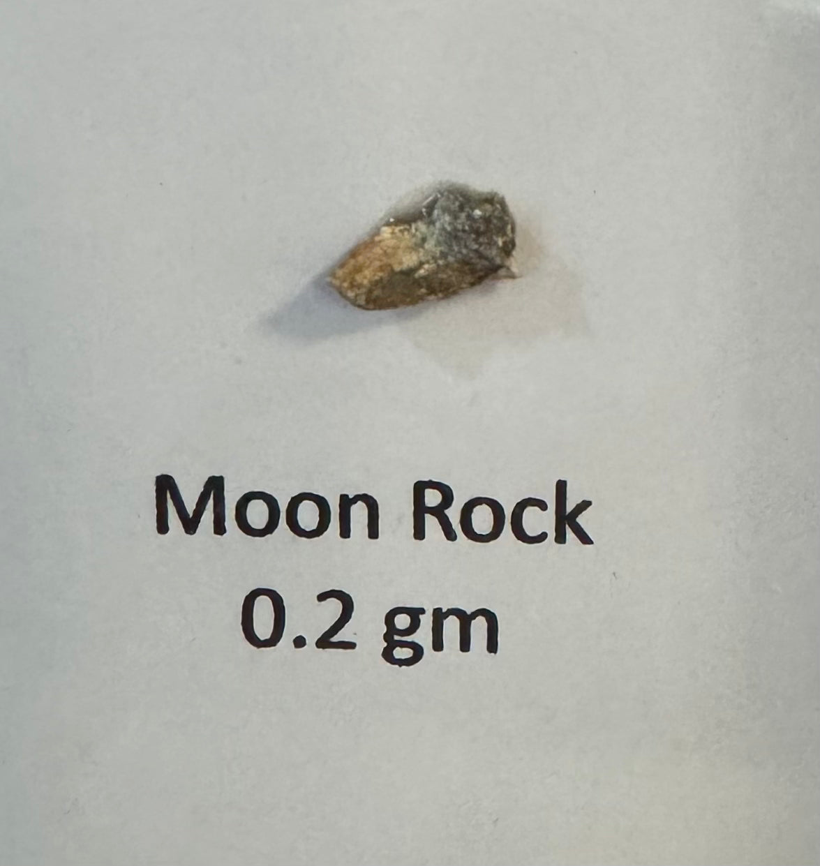 Moon rock