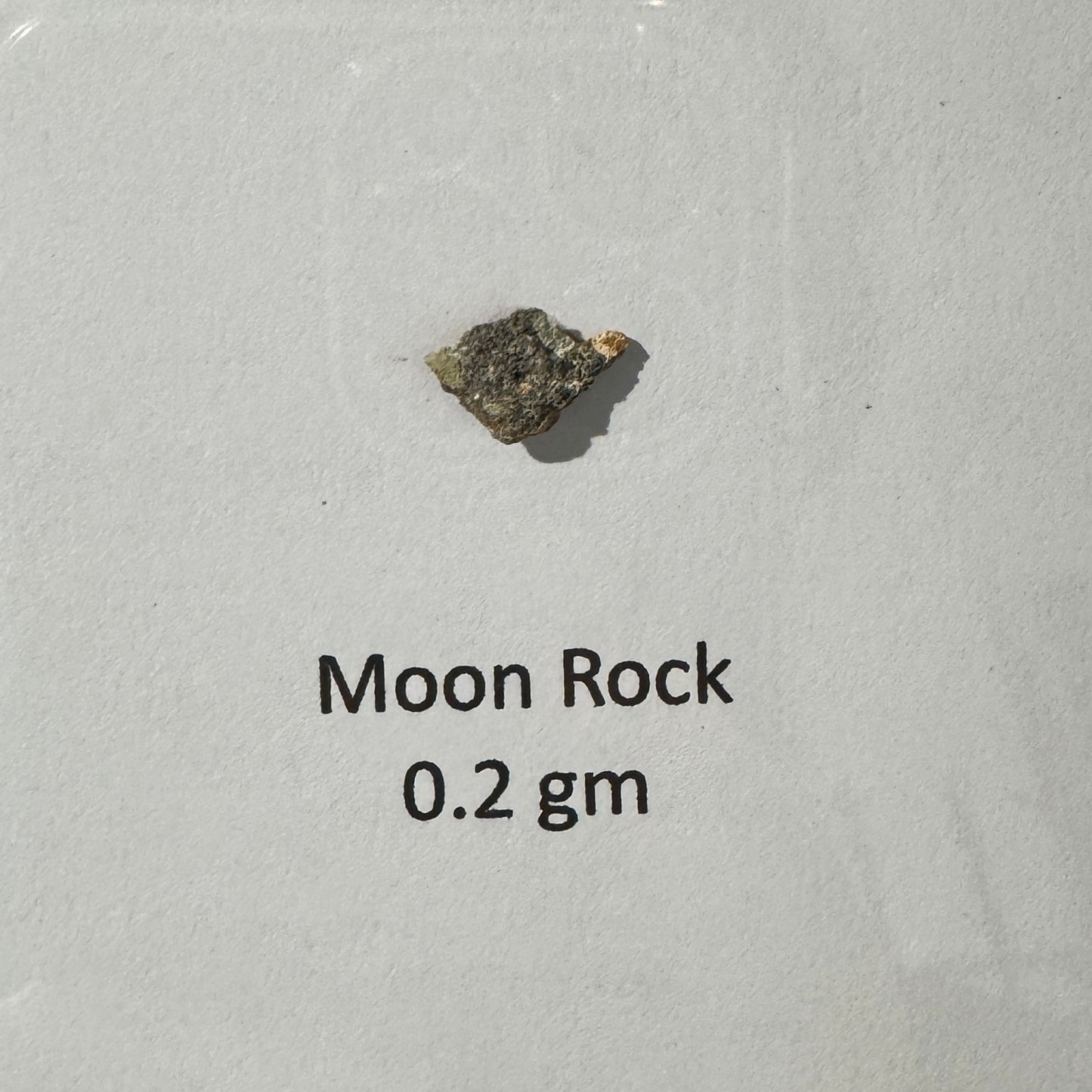 Moon rock