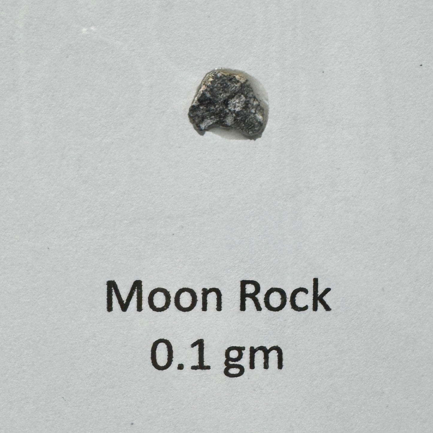 Moon rock