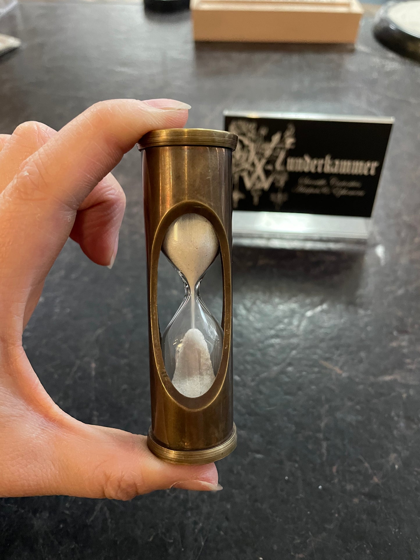 One minute sand timer