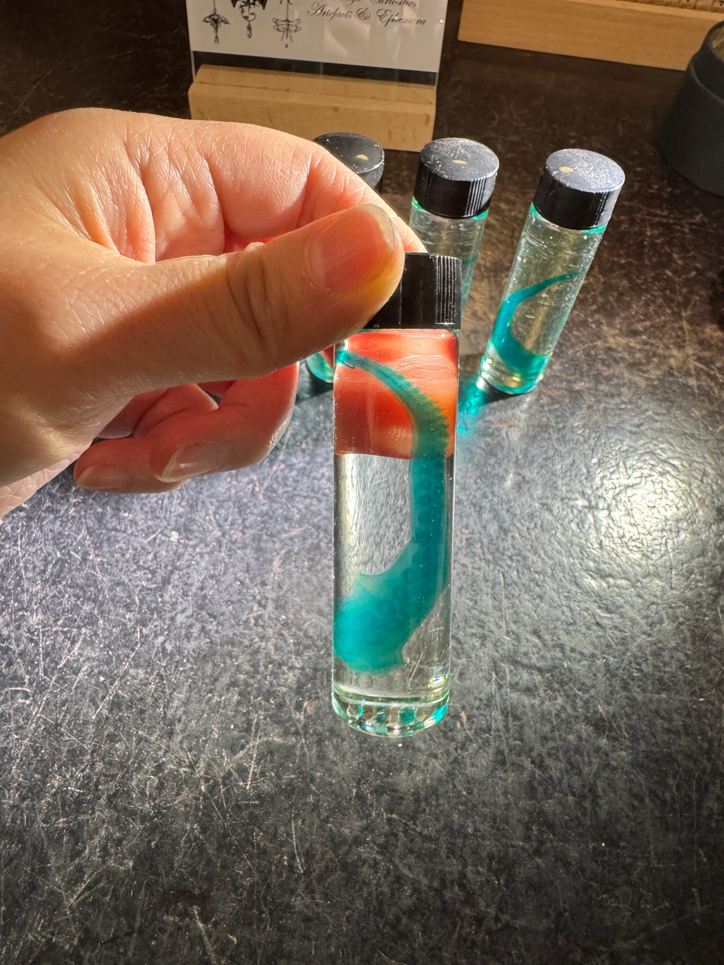Diaphonised octopus tentacles