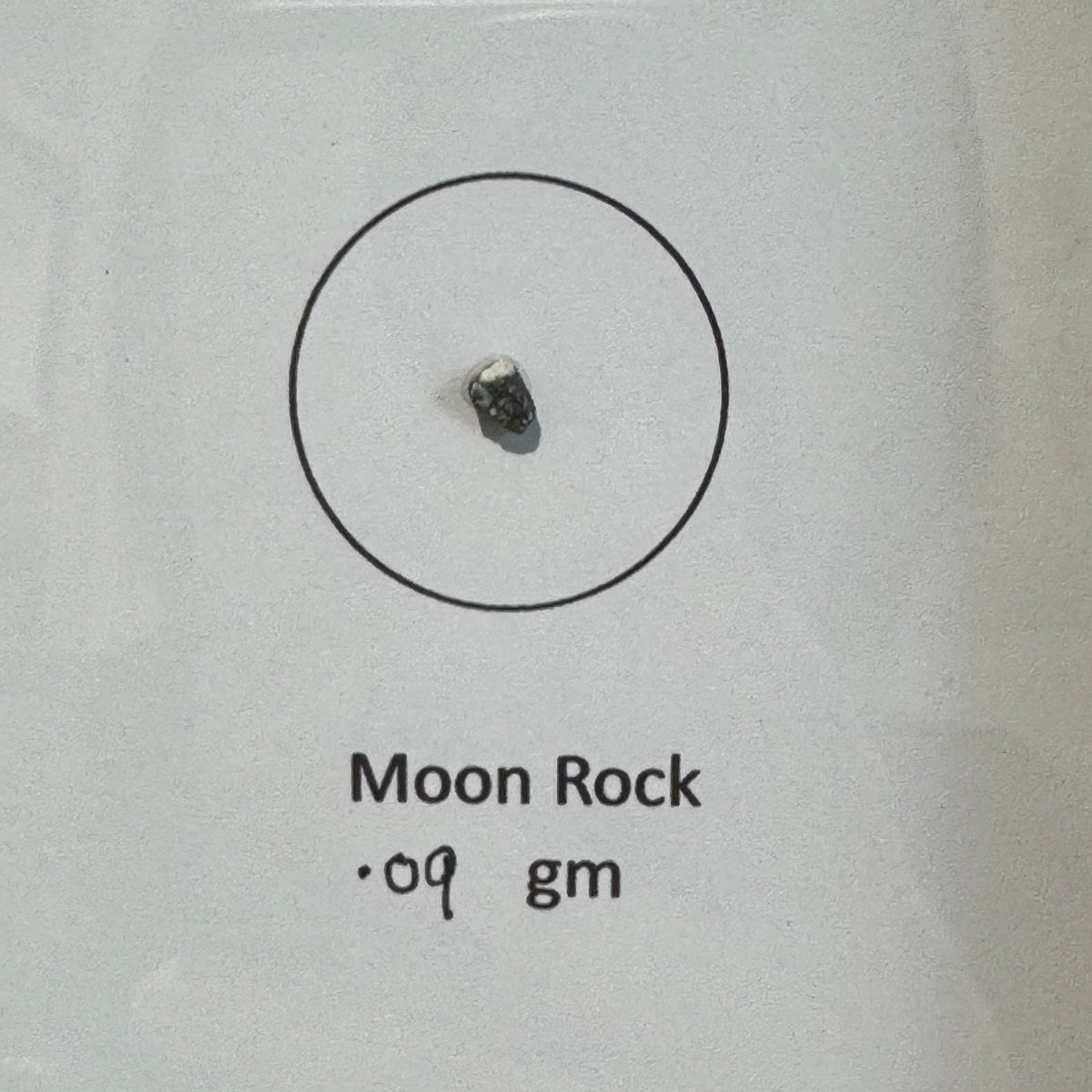 Moon rock