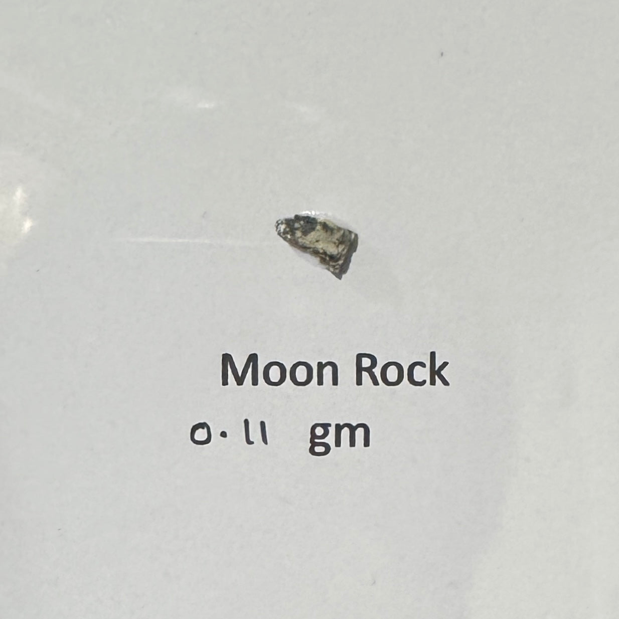 Moon rock