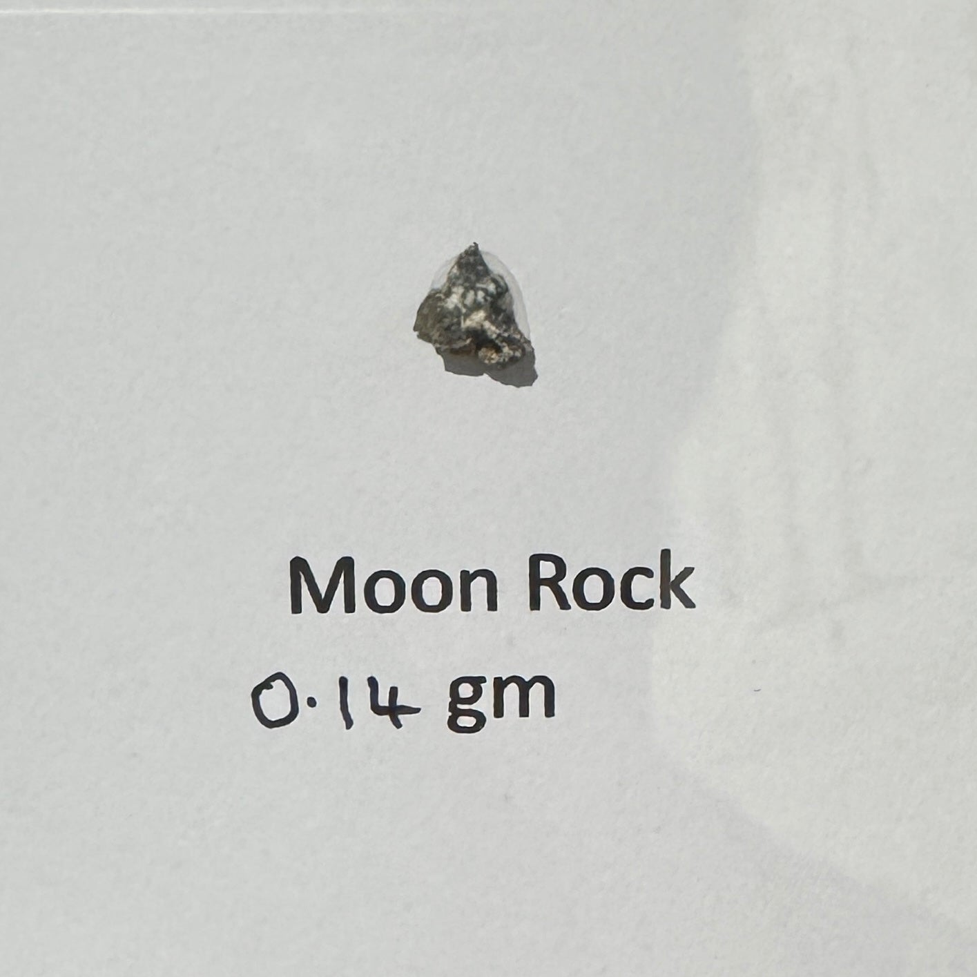 Moon rock