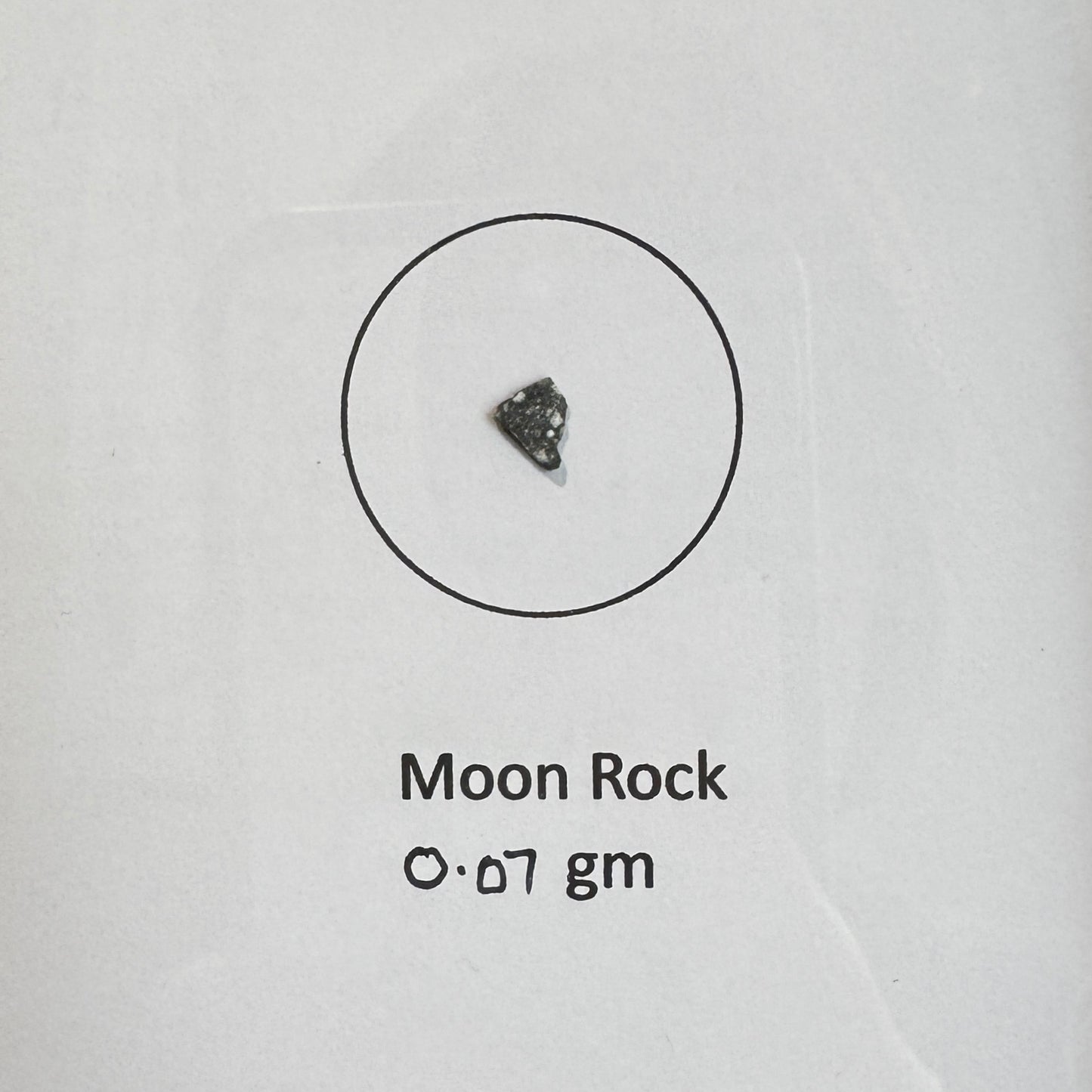 Moon rock